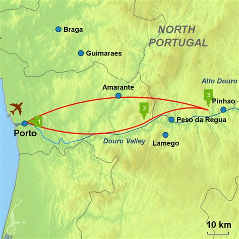 flights to douro portugal.